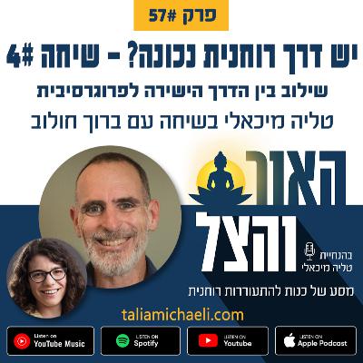 פרק 57 - האם יש דרך רוחנית אחת נכונה? - שיחה #4 עם ברוך חולוב פרק 57 - האם יש דרך רוחנית אחת נכונה? - שיחה #4 עם ברוך חולוב
