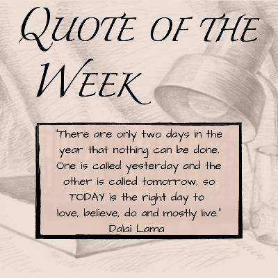 Season 4 Episode 1 ~ Quote of the Week