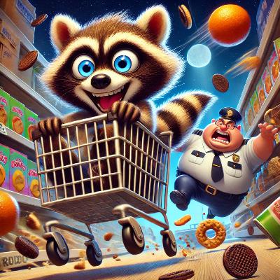 Mýval Rudo - dobrodružstvo v supermarkete