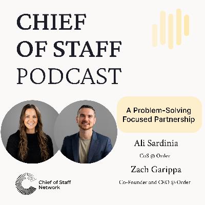 A Problem-Solving Focused Partnership with Ali Sardinia and Zach Garippa
