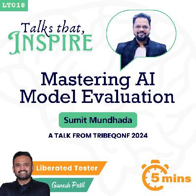 Sumit M on Mastering AI Model Evaluation: Overfitting, Confusion Matrix, and More [S02E01] LT018