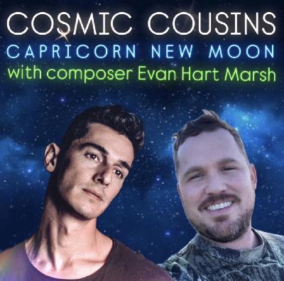 Capricorn New Moon – Capricorn as the Sea-Goat – Special Conversation w/ Composer Evan Hart March