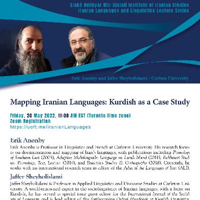 Erik Anonby & Jaffer Sheyholislami: Mapping Iranian Languages, using Kurdish as a Case Study
