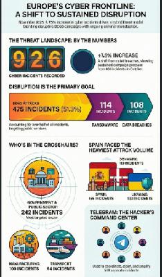 Europe’s Cyber Front: From Silent Breaches to Sustained Disruption