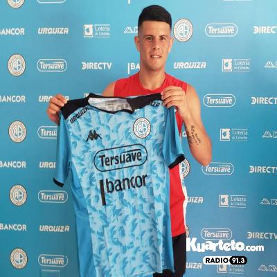Marcelo Estigarribia, jugador del Club Atlético Belgrano