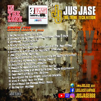 Episode 119: In The Zone Podcast with Jus Jase on 4 Elements Radio - 03-17-25