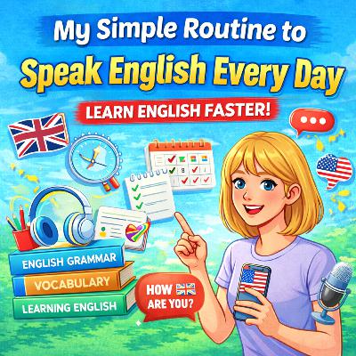 My Simple Routine to Speak English Every Day | English Podcast My Simple Routine to Speak English Every Day | English Podcast