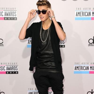 El joven artista justin bieber