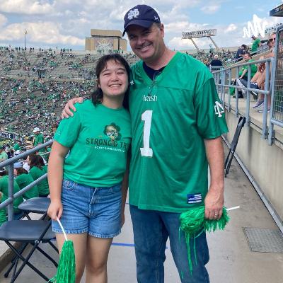 A Dad and Daughter Talk Notre Dame Football- Episode 108