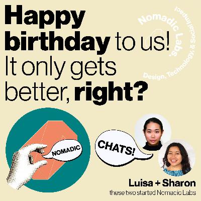 Happy birthday to us! It only gets better, right?