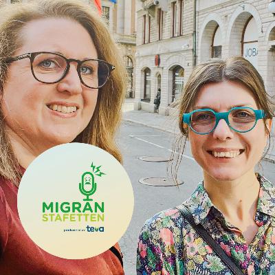 Malin Östblom och Leonora Mujkić - Migränstafetten möter Migränpodden - Avsnitt 15