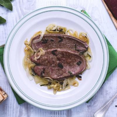 Fegato alla Veneziana Fegato alla Veneziana