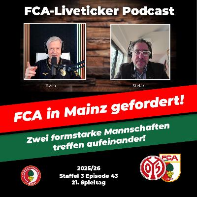 Revanche? FCA in Mainz gefordert ⚽️ Zwei Formstarke Teams treffen aufeinander