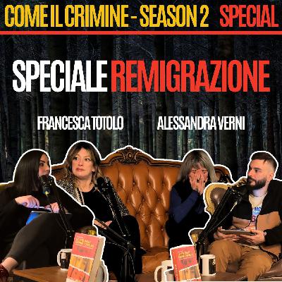 Come il Crimine - S2 - SPECIALE REMIGRAZIONE: 8 anni dopo la morte di Pamela. Con Francesca Totolo e Alessandra Verni.