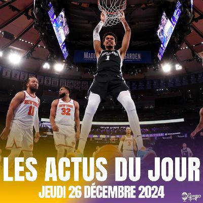 🗞️ Les Actus Sportives du Jour - Jeudi 26 décembre 2024 🗞️ Les Actus Sportives du Jour - Jeudi 26 décembre 2024