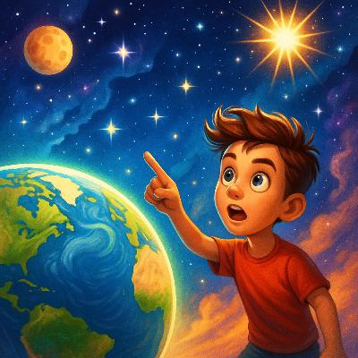 #28 Hvorfor er planeter runde, og hvorfor lyser stjerner kun om natten? #28 Hvorfor er planeter runde, og hvorfor lyser stjerner kun om natten?