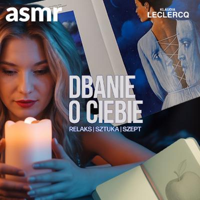 ASMR Relaks z artystką po pracy - demakijaż, czytanie i rysowanie