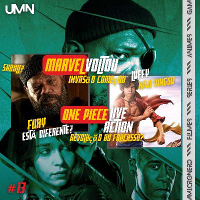 MARVEL INVASÃO SECRETA, ONE PEACE LIVE ACTION E JUJUTSU KAISEN: Podcast #13 MARVEL INVASÃO SECRETA, ONE PEACE LIVE ACTION E JUJUTSU KAISEN: Podcast #13