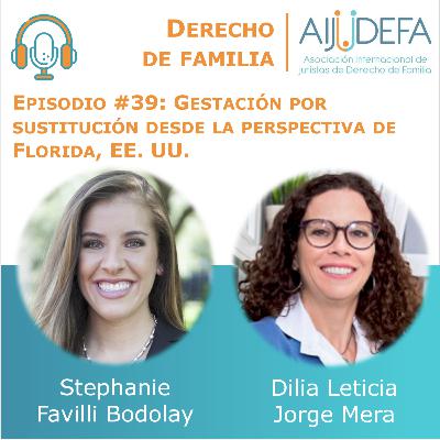 Episodio 39: Gestación por sustitución desde la perspectiva de Florida, EE. UU., con Stephanie Favilli Bodolay Episodio 39: Gestación por sustitución desde la perspectiva de Florida, EE. UU., con Stephanie Favilli Bodolay