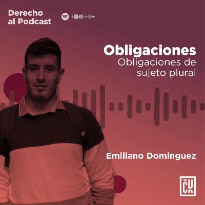 Obligaciones de sujeto plural - Derecho de las Obligaciones. Por Emiliano Dominguez