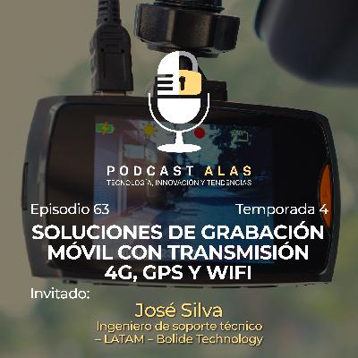 Episodio 63 - Soluciones de grabación móvil con transmisión 4G, GPS y Wifi