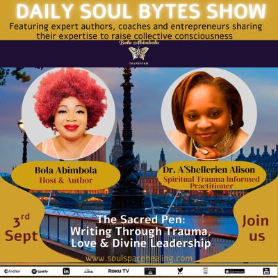 The Sacred Pen: Writing Through Trauma, Love & Divine Leadership w/ Rev. Dr A’Shellerien Addison The Sacred Pen: Writing Through Trauma, Love & Divine Leadership w/ Rev. Dr A’Shellerien Addison