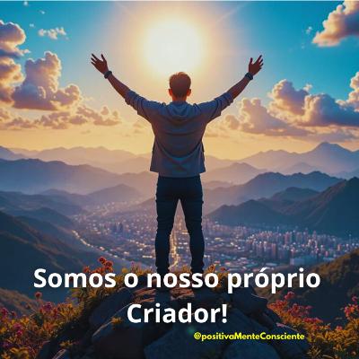 Somos o nosso próprio Criador! Somos o nosso próprio Criador!