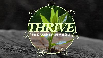 Thrive: How to Flourish in Every Domain of Life - Week One