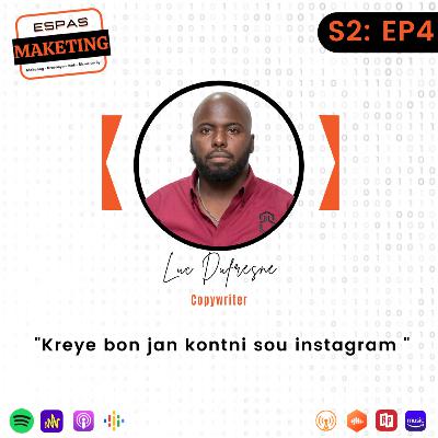 Kreye bon jan kontni sou instagram ak Luc Dufresne Kreye bon jan kontni sou instagram ak Luc Dufresne
