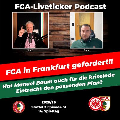 #SGEFCA Zweiter Sieg im „Sprint“ von Manuel Baum? ⚽️  FCA in Frankfurt gefordert