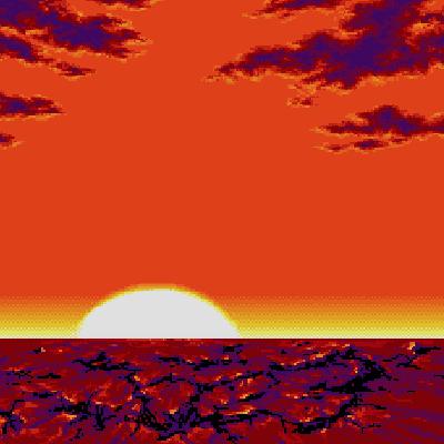 [042] Orange Fire Skies