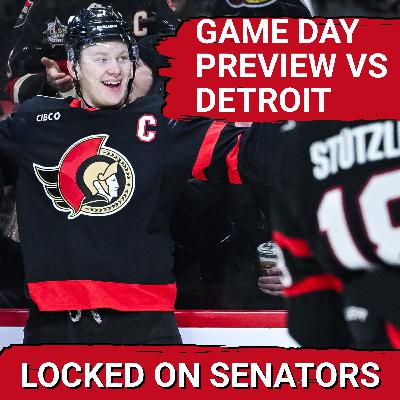 Senators vs. Red Wings Game Day: Lineup Notes, Keys to Victory & Olympic Gold Medalists Return