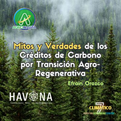 Mitos y Verdades de los Créditos de Carbono por Transición Agro-Regenerativa