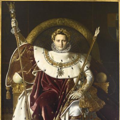 Jean-Auguste-Dominique Ingres. Napoléon 1er sur le trône impérial