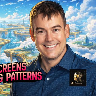 Stop designing screens. Start designing patterns. Stop designing screens. Start designing patterns.