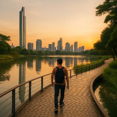 48 (Slow version) สวนเบญจกิติ: โอเอซิสสีเขียวกลางกรุงเทพฯ | Benjakitti Park: Bangkok’s Green Oasis