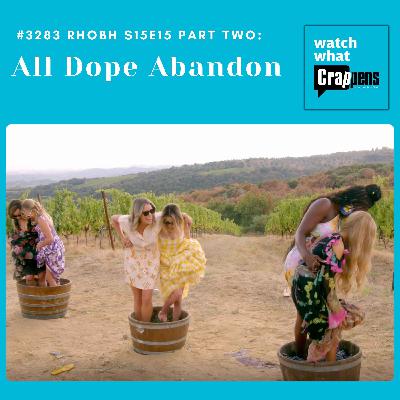 #3283 RHOBH S15E15 Part Two: All Dope Abandon #3283 RHOBH S15E15 Part Two: All Dope Abandon