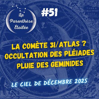 Occultation des Pléiades et Géminides dans le ciel de décembre 2025