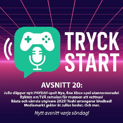 Avsnitt 20: Julle släpper PAYDAY-spel & Blodbads-Yoshi! Avsnitt 20: Julle släpper PAYDAY-spel & Blodbads-Yoshi!