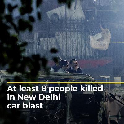 At least 8 people killed in New Delhi car blast | #ajshorts