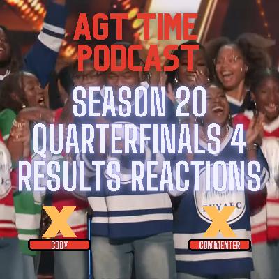 Quarterfinals 4 Results Reactions | Season 20 | America's Got Talent