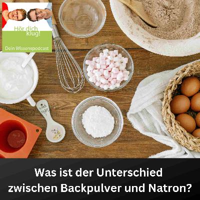 Was ist der Unterschied zwischen Backpulver und Natron? Was ist der Unterschied zwischen Backpulver und Natron?