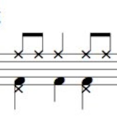 Sibelius tutorial: Creating a 1 Minute Drum Part