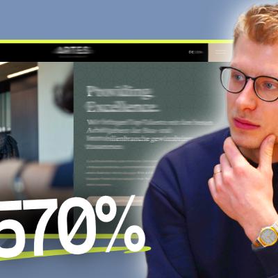 [VIDEO] Gute und schlechte Unternehmenswebsites 2025