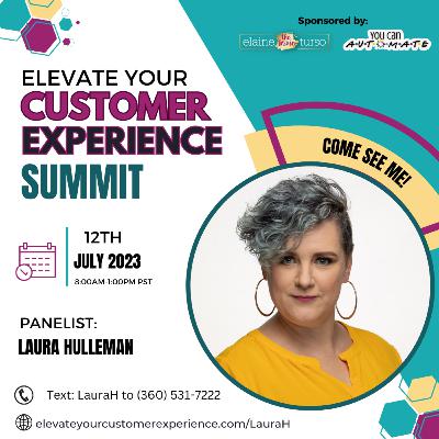 Bitch and Brainstorm Podcast Special Edition: Elevate your Customer Experience Summit - Panelist Laura Hulleman Bitch and Brainstorm Podcast Special Edition: Elevate your Customer Experience Summit - Panelist Laura Hulleman