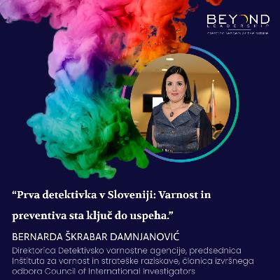 Bernarda Škrabar Damnjanović, direktorica Detektivsko varnostne agencije - "Prva detektivka v Sloveniji: Varnost in preventiva sta ključ do uspeha." Bernarda Škrabar Damnjanović, direktorica Detektivsko varnostne agencije - "Prva detektivka v Sloveniji: Varnost in preventiva sta ključ do uspeha."