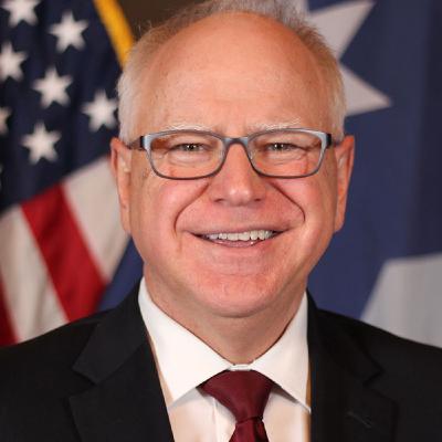 Tim Walz, Kamala Harris’ running mate.