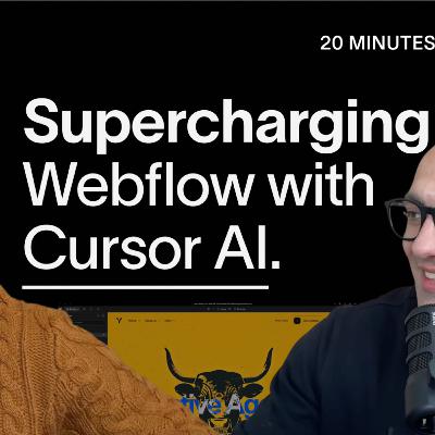 How Cursor AI Supercharges Webflow: GSAP, Custom Apps & Faster Development - 20 MINUTES #6 How Cursor AI Supercharges Webflow: GSAP, Custom Apps & Faster Development - 20 MINUTES #6