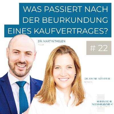 Was passiert nach der Beurkundung eines Kaufvertrages?