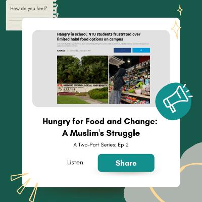 Hungry for Food and Change: A Muslim's Struggle Episode 2